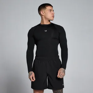 MP Men's Training Long Sleeve Baselayer - Black - Size L