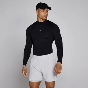 MP Men's Training High Neck Long Sleeve Baselayer - Black - Size M