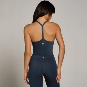 MP Women's Tempo Strappy Racerback Vest - Dark Navy - Size S
