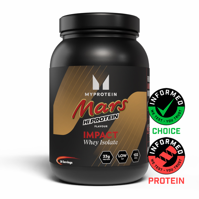 Impact Whey Isolate Powder - 1KG - 28servings - Mars®