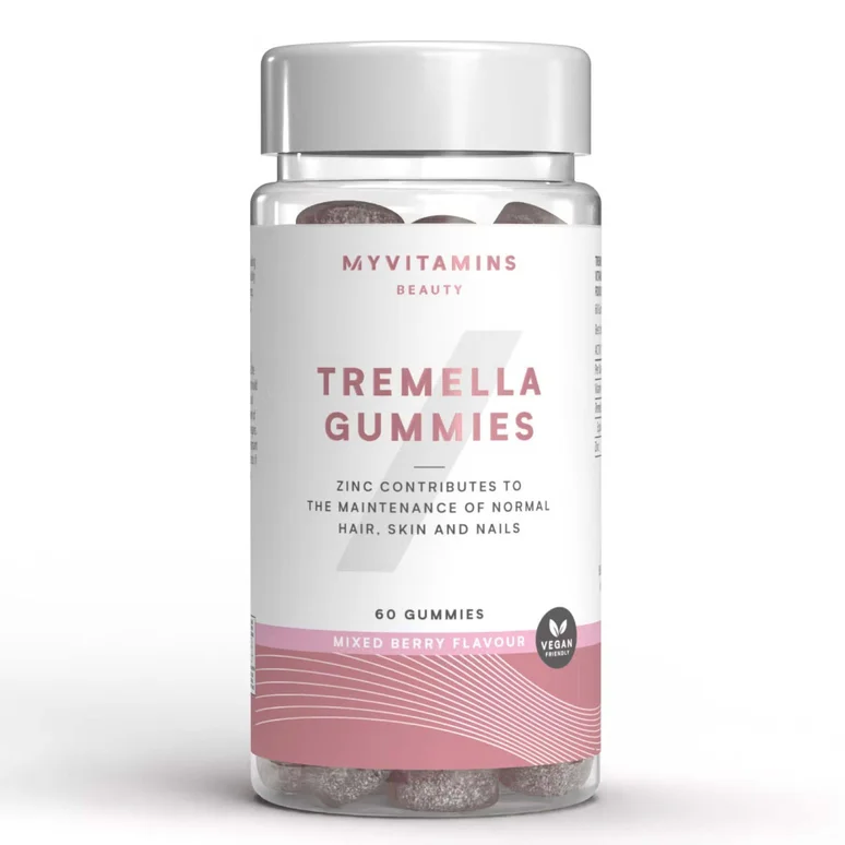 Tremella Hair, Skin, Nails Gummies - 60GUMMIES - 30servings - Mixed Berry