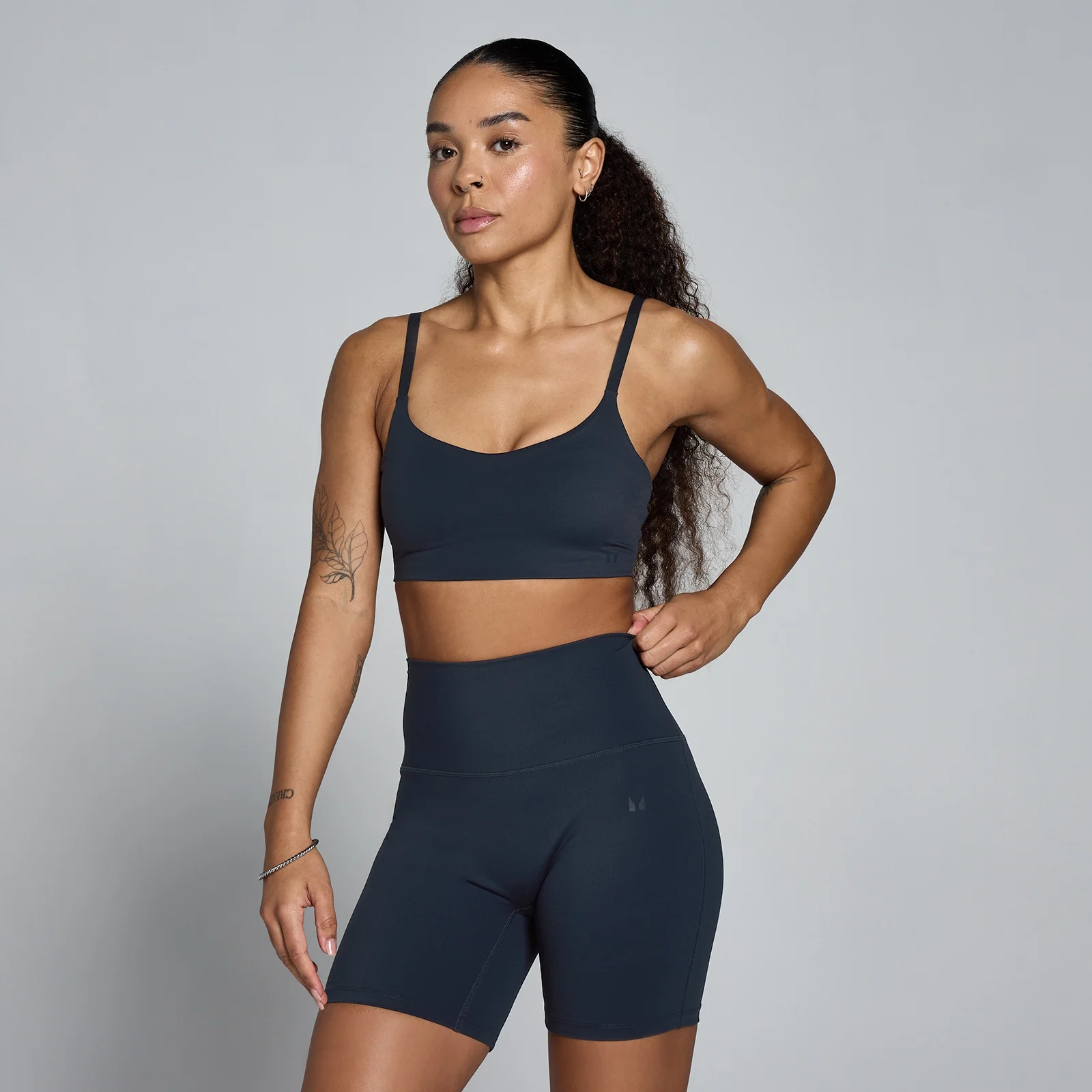 MP Women's Tempo Sports Bra - Dark Navy - M Image 1