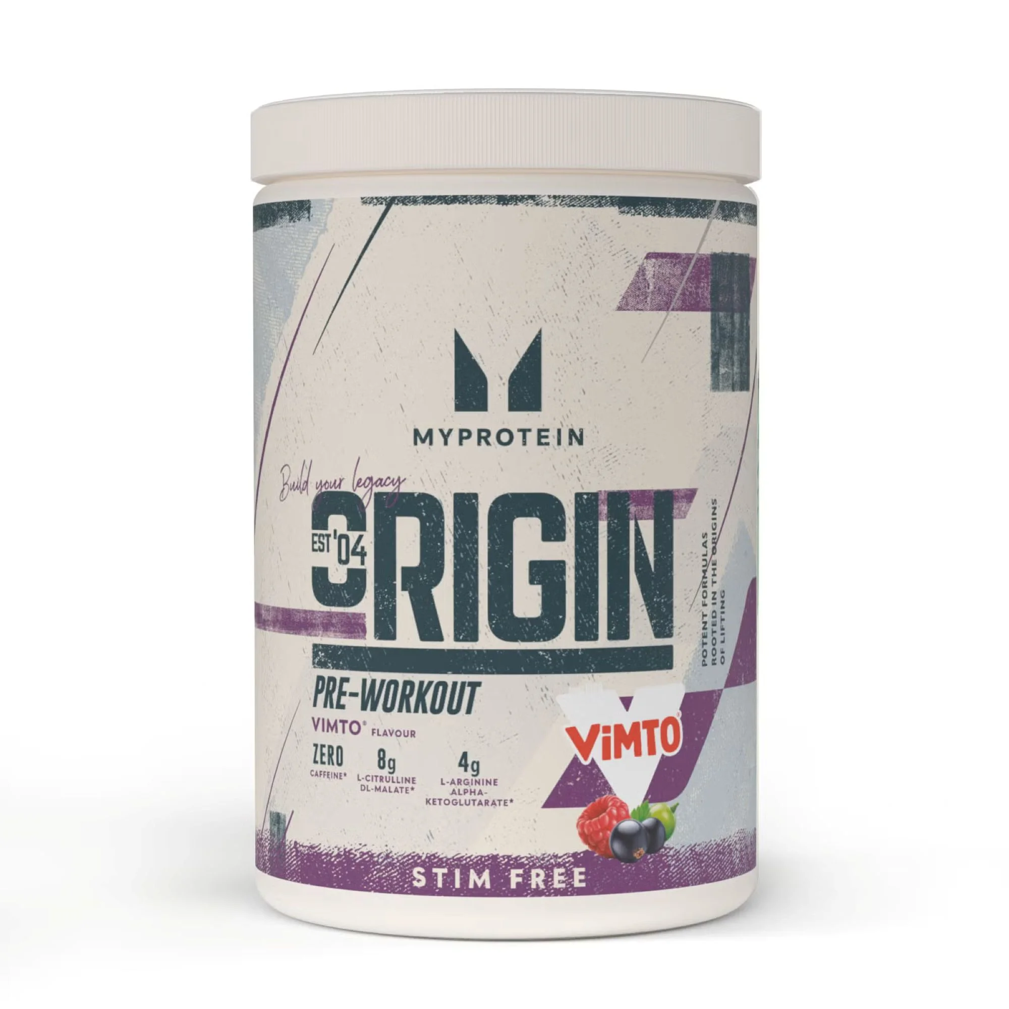 Origin Pump Pre-Workout | Stim & Caffeine-Free