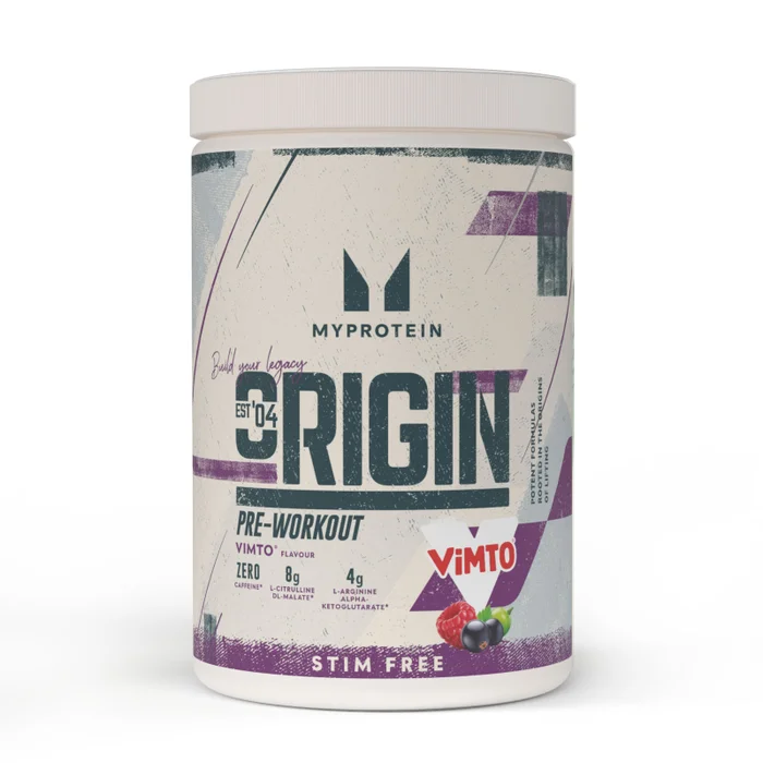 Origin Pre-Workout Pump x Vimto® | Stim-Free