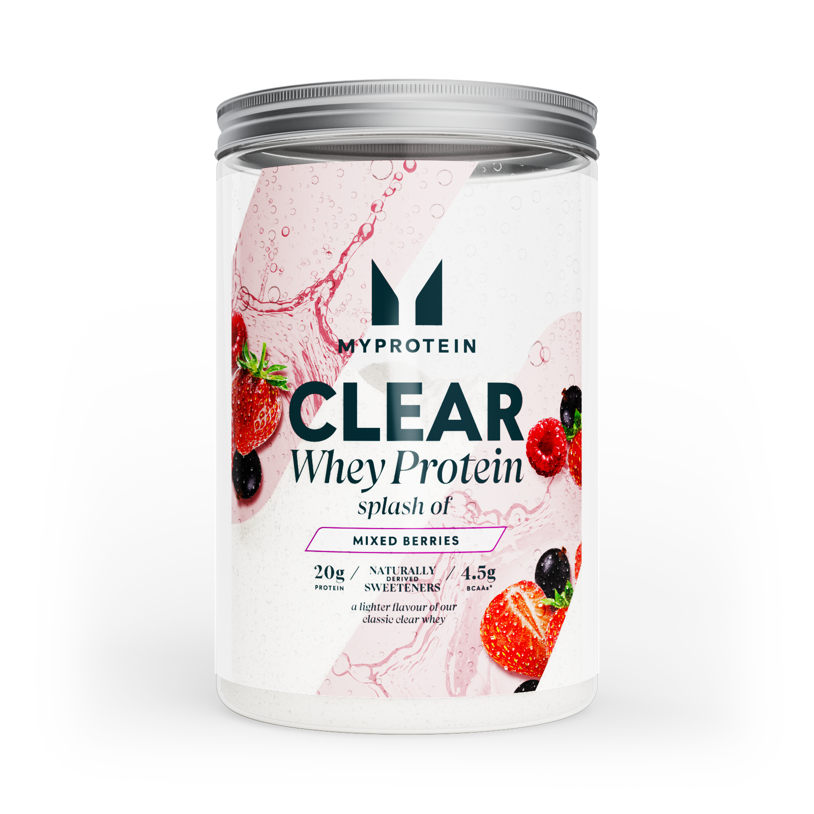 Clear Whey Protein Splash of Flavour (Splash Of - Mixed Berries)