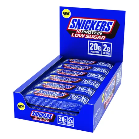 SNICKERS® HiProtein Low Sugar Bars | 12 x 57g
