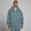 MP Men's Oversized Loopback 2 Way Zip Hoodie - Future Blue