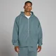 MP Men's Oversized Loopback 2 Way Zip Hoodie - Future Blue