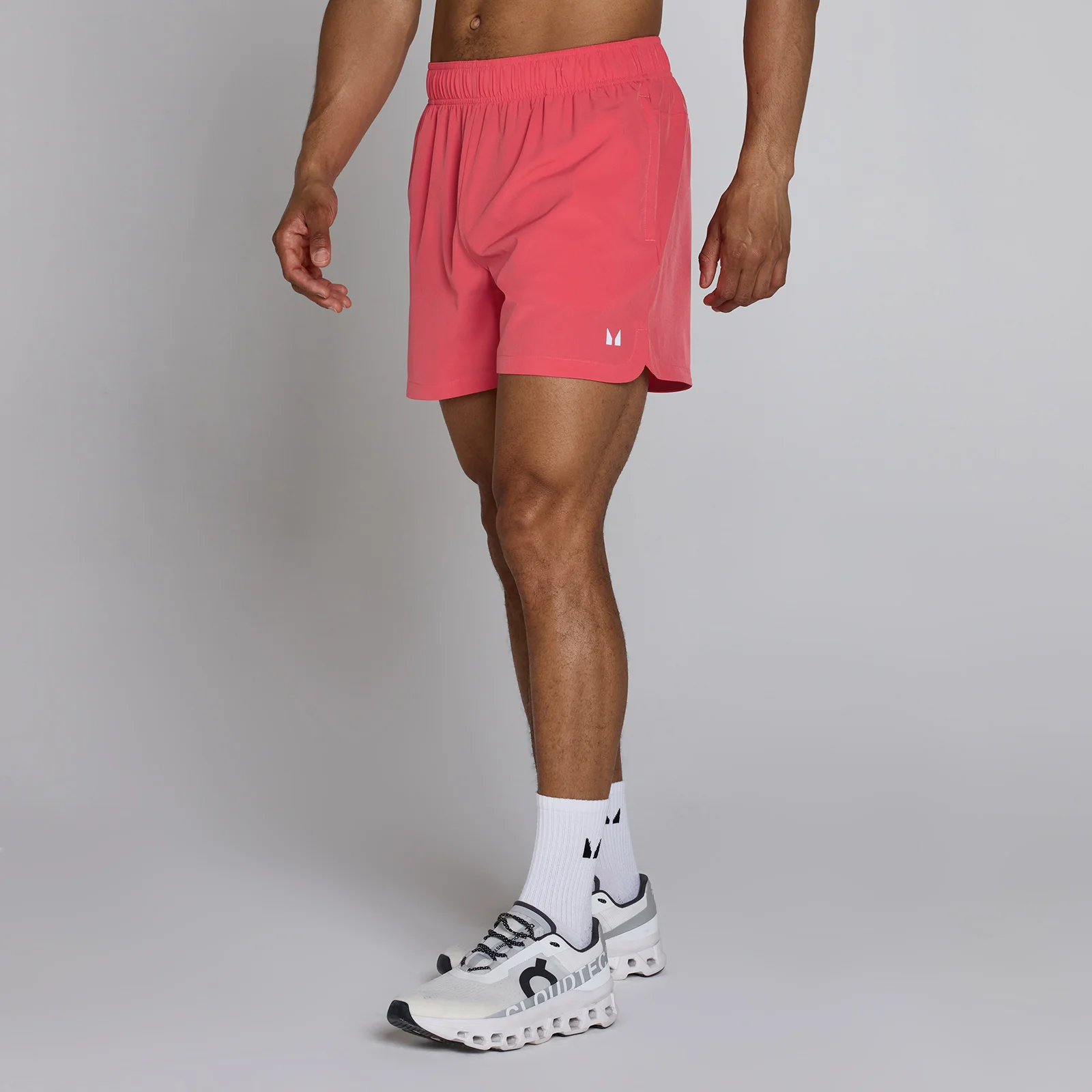 MP Men's Training 5" Woven Short - Court Red - S Image 1