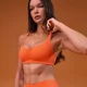 MP Women's Tempo Scrunch Minimal Sports Bra - Sunset