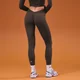 MP Women's Tempo Dipped Waist Leggings - Cocoa