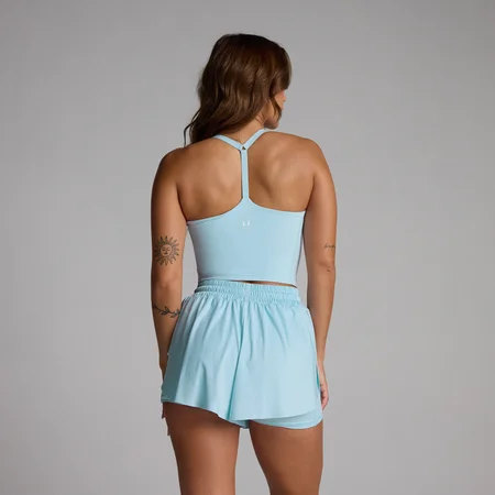 MP Women's Tempo Strappy Racerback Vest - Sky Blue