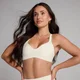 MP Women's Tempo Twist Back Sports Bra - Coconut