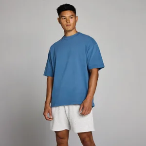 MP Men's Washed Oversized Cotton T-Shirt - Track Blue - Size M