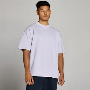 MP Men's Washed Oversized Cotton T-Shirt - Lilac Grey - Size M
