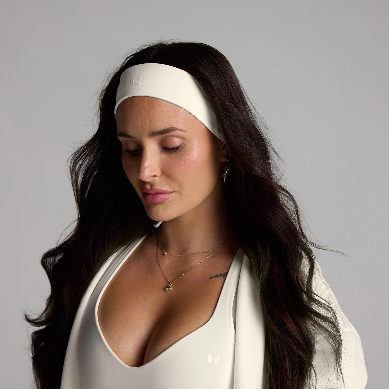 MP Tempo Slim Headband - Coconut Image 1