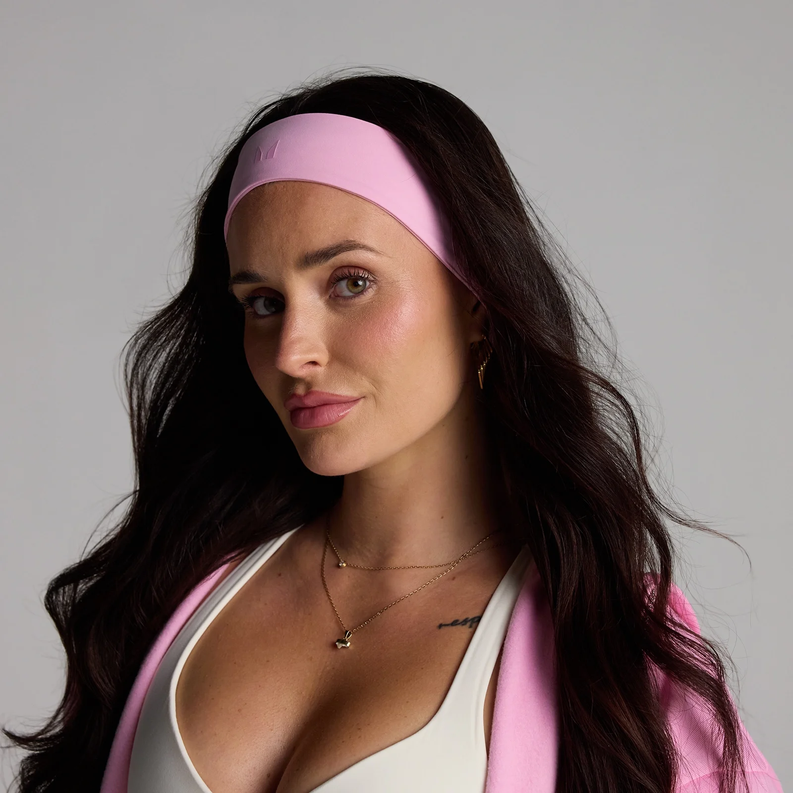 MP Tempo Slim Headband - Cosmo Pink Image 1