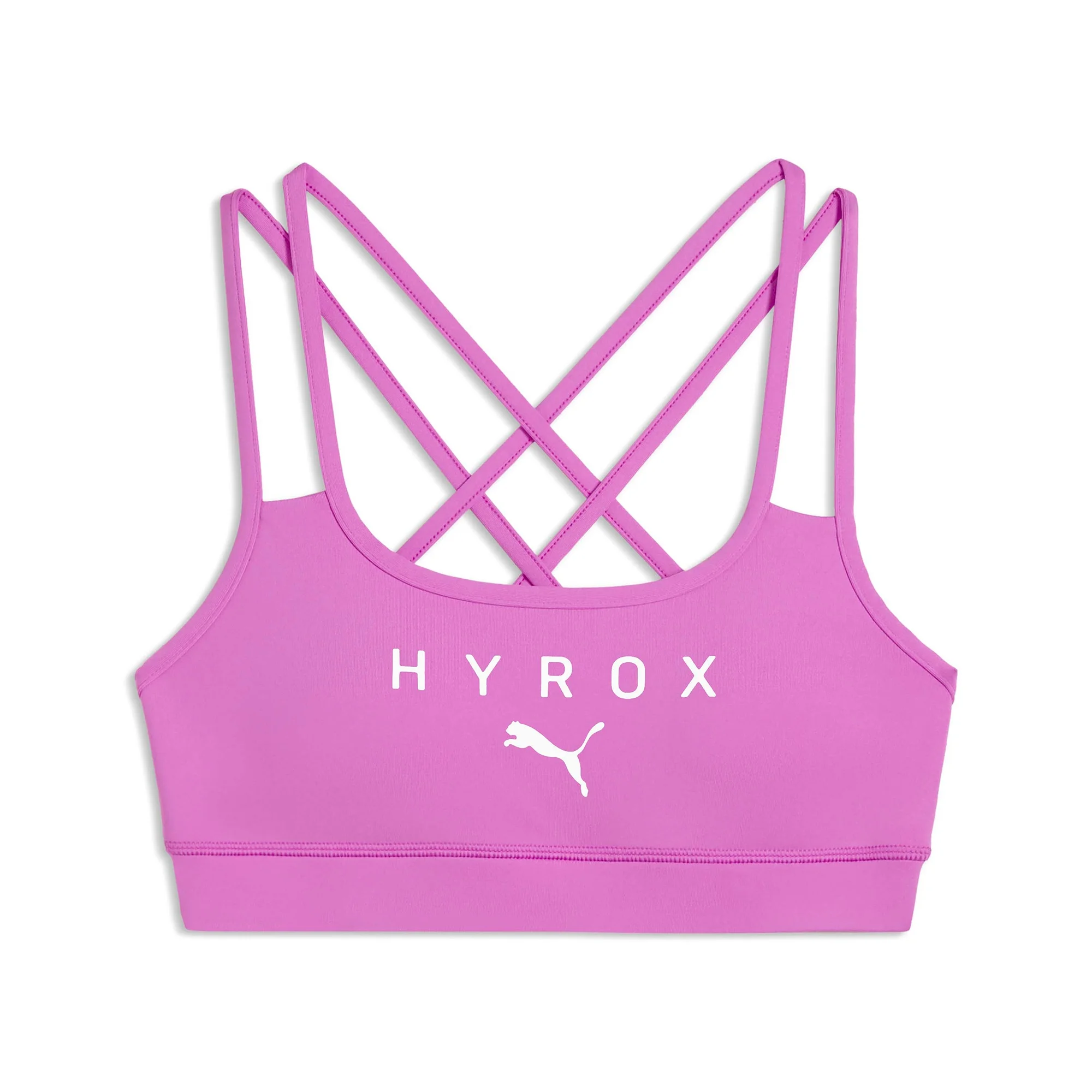 PUMA x HYROX Move Strappy Bra - Electric Orchid - XL Image 1