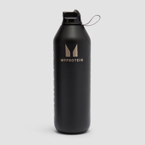 Myprotein x Chilly's Series 2 Flip Bottle, 1000ml - Abyss Black