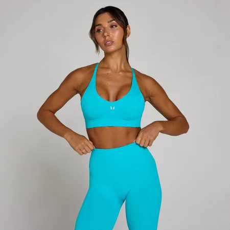 MP Women's Tempo Ultra Seamless Sports Bra - Electric Blue
