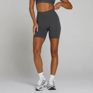 MP Women's Tempo Ultra Seamless Cycling Shorts - Robust Grey - Size S