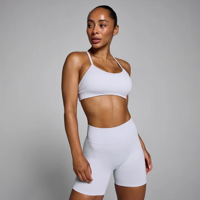 MP Women's Lift Seamless Strappy Bra - Chalk Dust