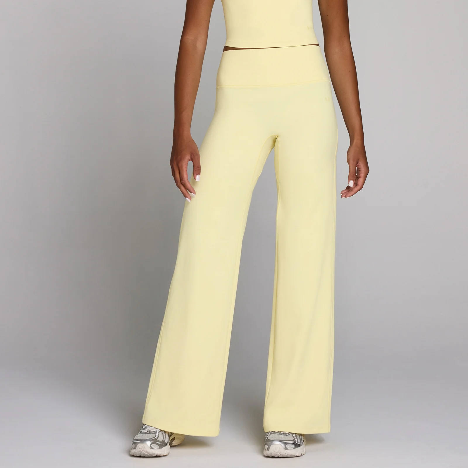MP Women's Tempo Wide Leg Leggings - Buttercream - M Image 1