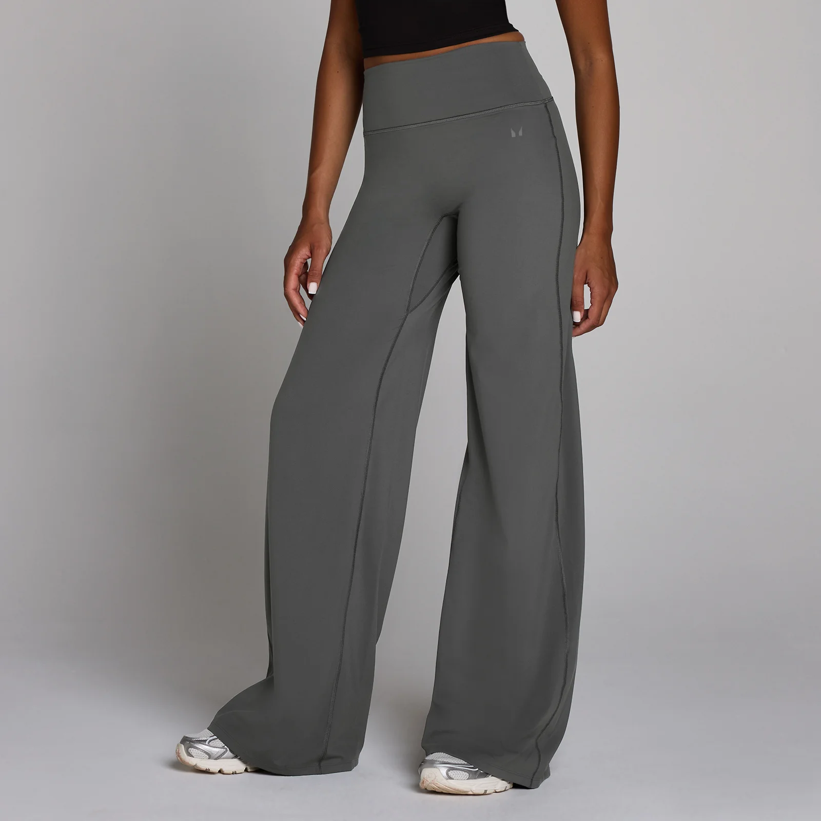 MP Women's Tempo Wide Leg Leggings - Dark Grey - S Image 1