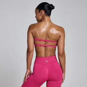 MP Women's Lift Bandeau Sports Bra - Bold Berry - Size S