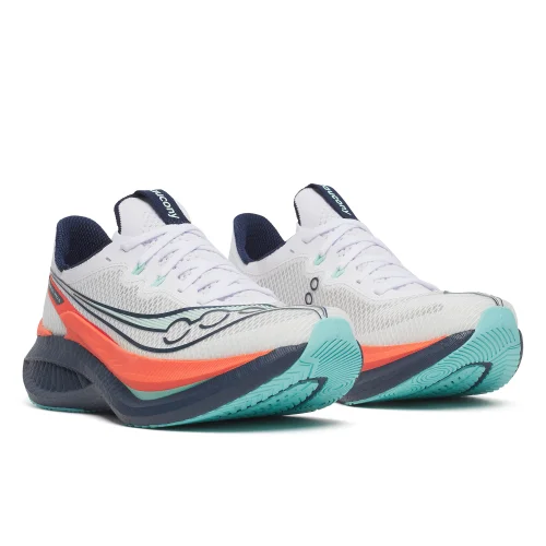Saucony Women's Endorphin Pro 5 - White/Navy