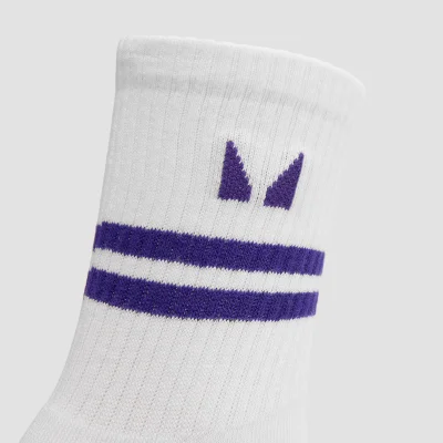 MP Stripe Retro Crew Socks (3 Pack) - Power Indigo/Bold Berry/Power Pink - UK 6-8 Image 6