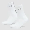 MP Stripe Running Socks (2 Pack) - Buttercream/Cloudy Green
