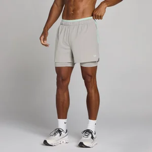 MP Men's Training Ultra 5" 2-in-1 Short - Chalk Grey - Size M