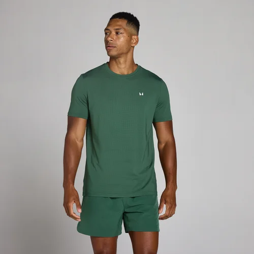 MP Men's Training Grid T-Shirt - Racing Green