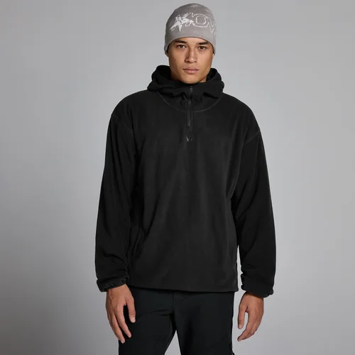 MP Men's Fleece 1/4 Zip Hoodie - Black