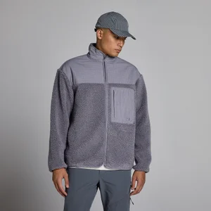 MP Men's Borg Fleece - Dark Heather - Size M