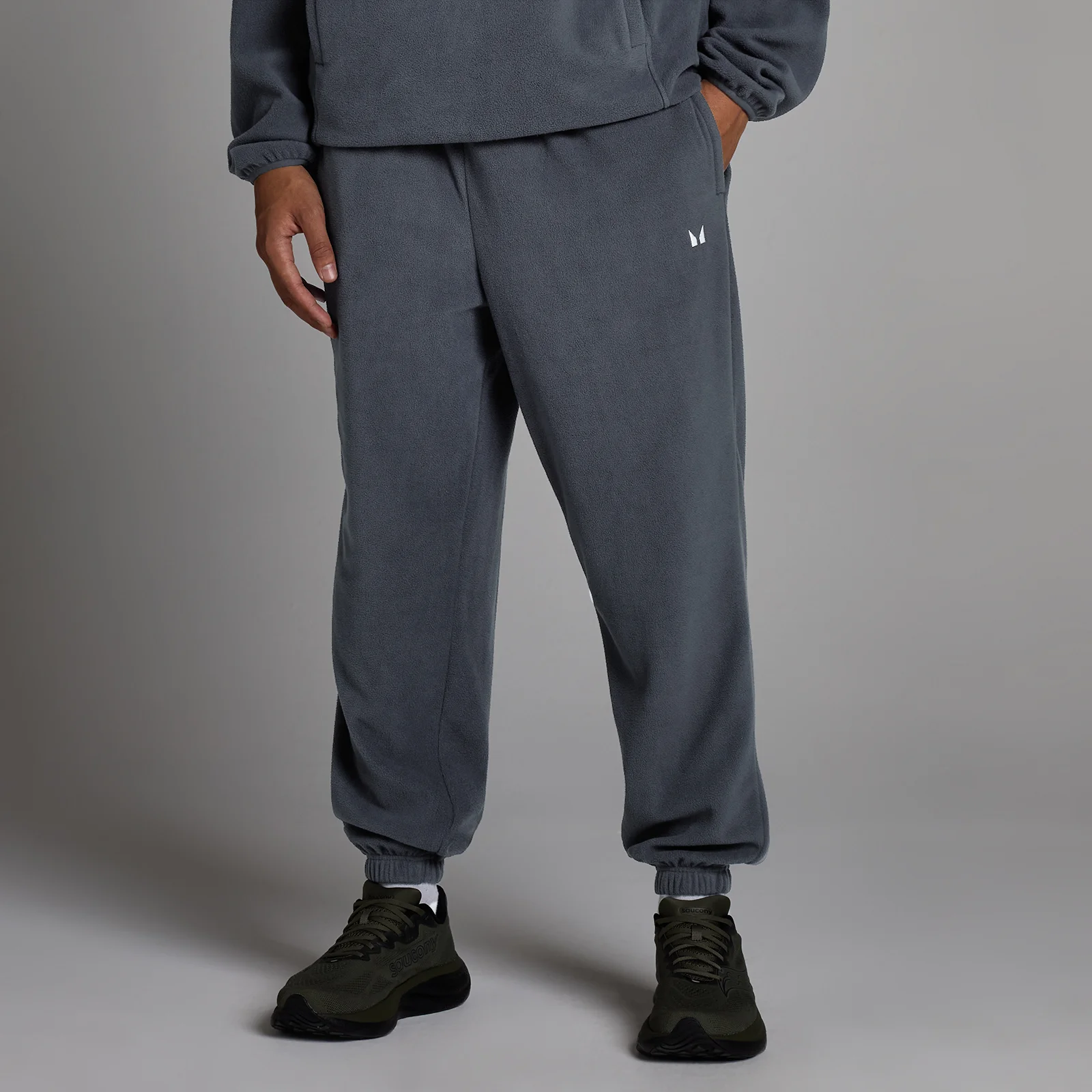 MP Men's Fleece Jogger - Granite - M Image 1