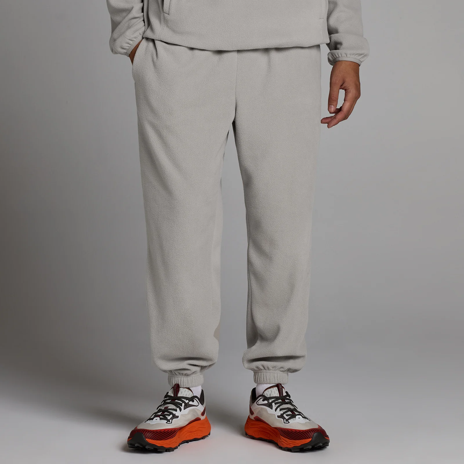 MP Men's Fleece Jogger - Sustained Grey - L Image 1
