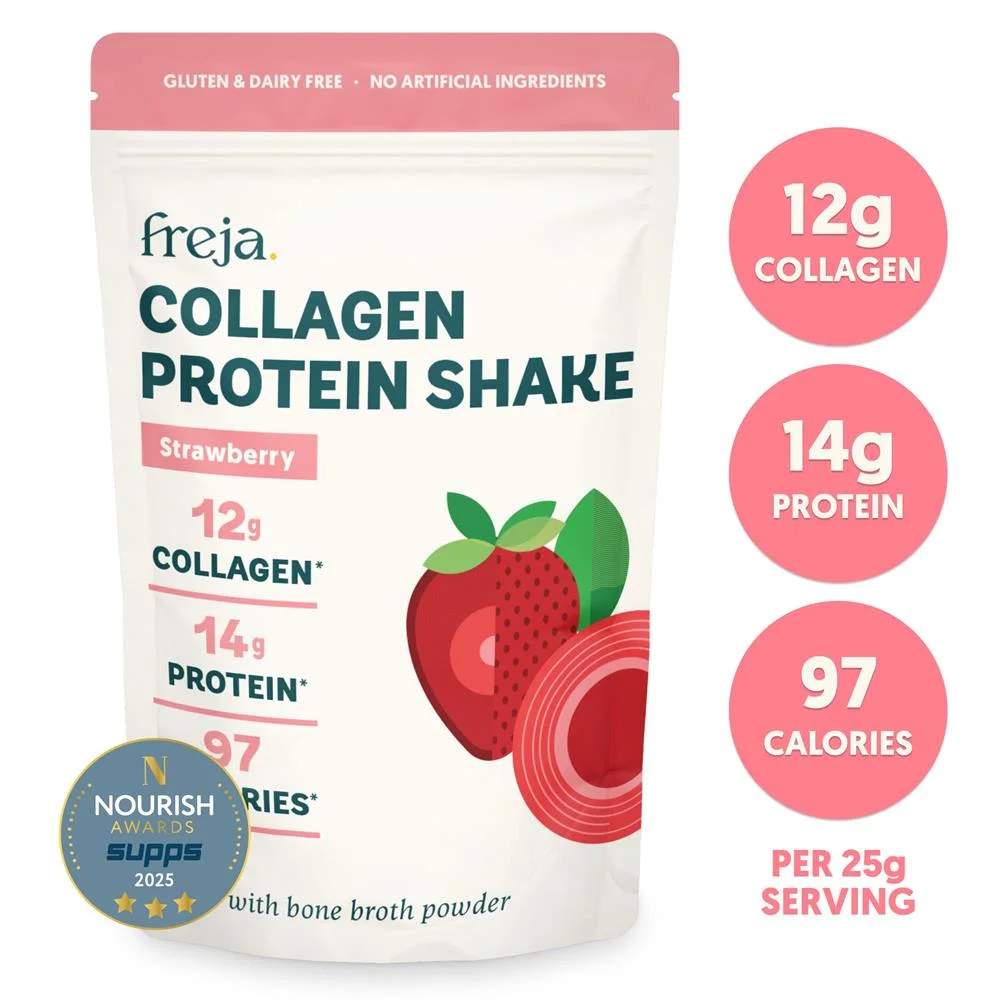 Bone Broth Shake 300g (Strawberry)