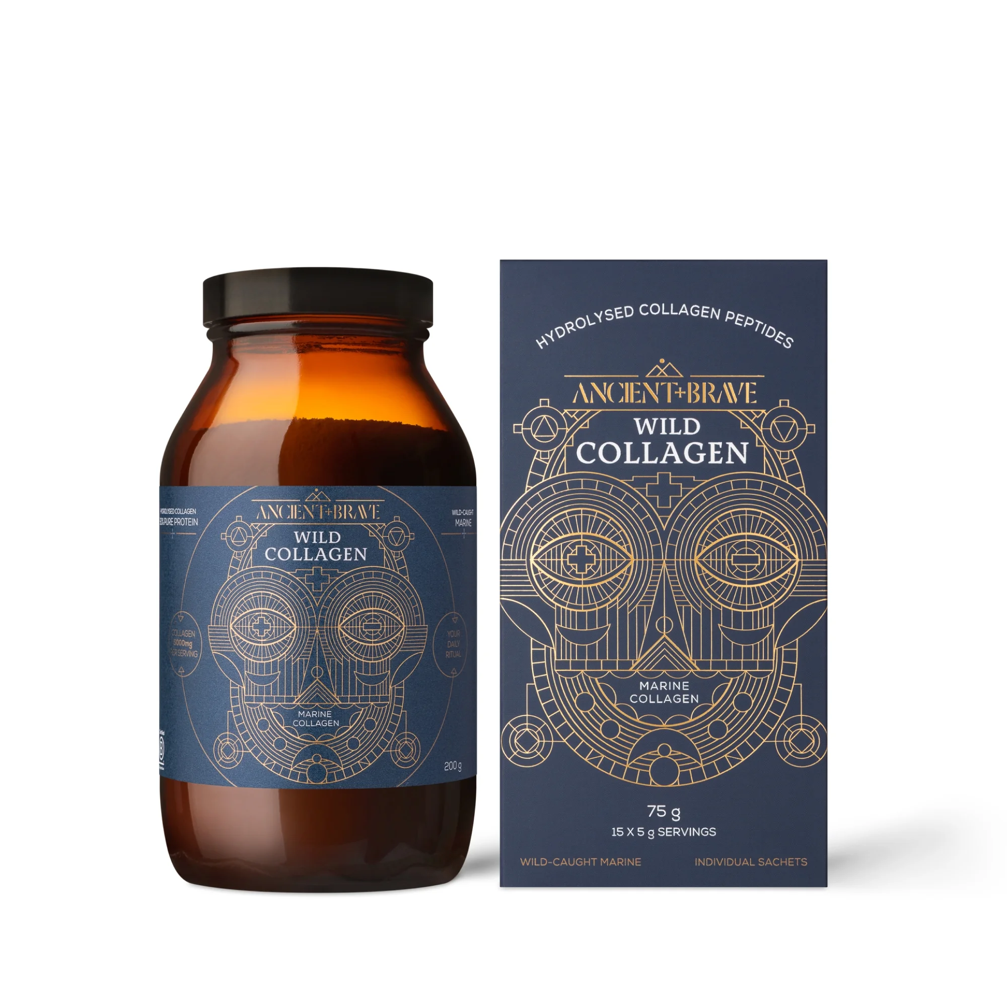 Ancient + Brave Wild Collagen Jar