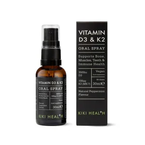 KIKI Health Vitamin D3 & K2 Oral Spray (Peppermint) - 30ml - undefined undefined