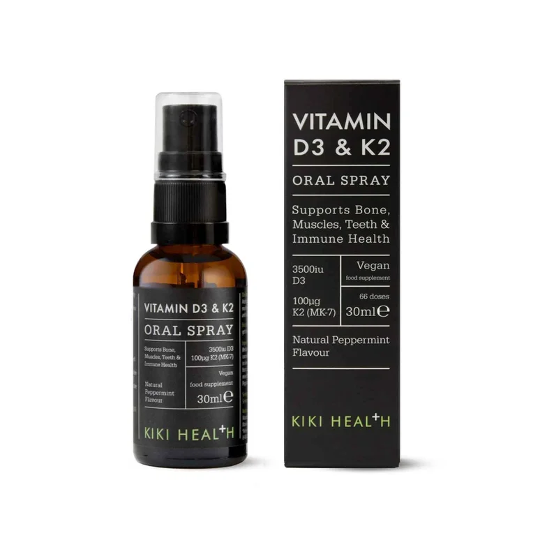 KIKI Health Vitamin D3 & K2 Oral Spray (Peppermint) - 30ml