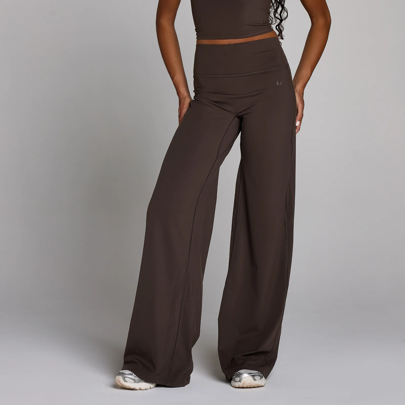 MP Women's Tall Tempo Wide Leg Trousers - Cocoa - S Image 1