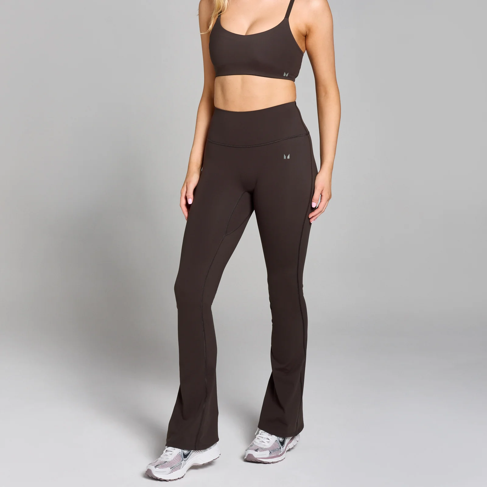 MP Women's Tempo Petite Flared Leggings - Cocoa - XS Image 1