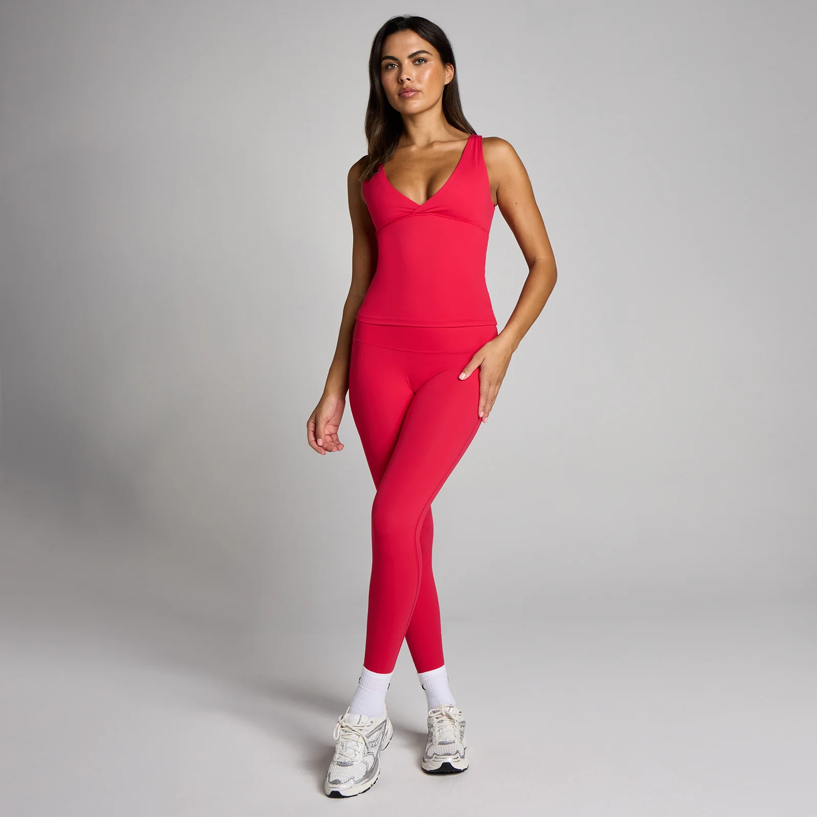 MP Women's Tempo Triangle Vest - Chilli - L Image 3