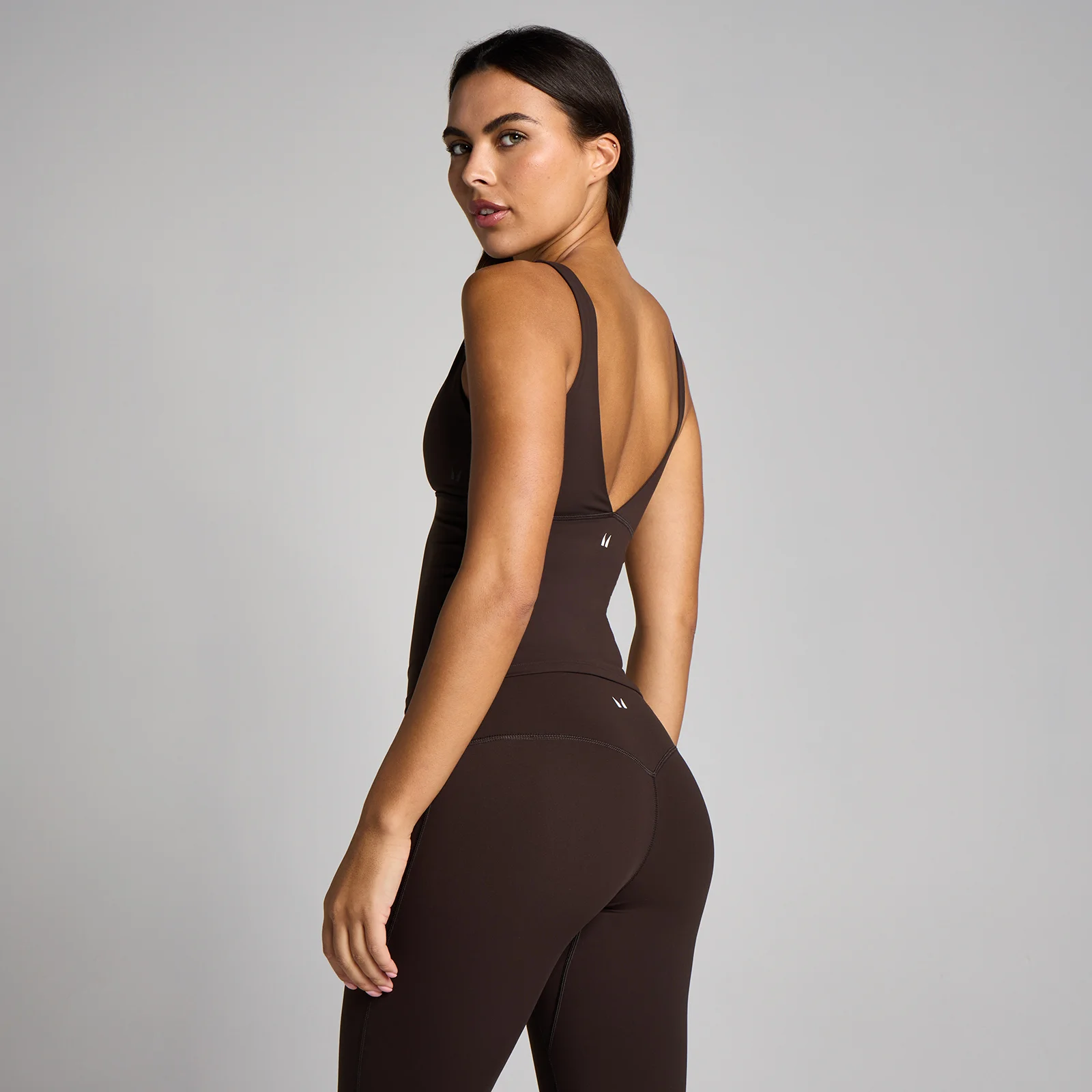 MP Women's Tempo Triangle Vest - Cocoa - S Image 2