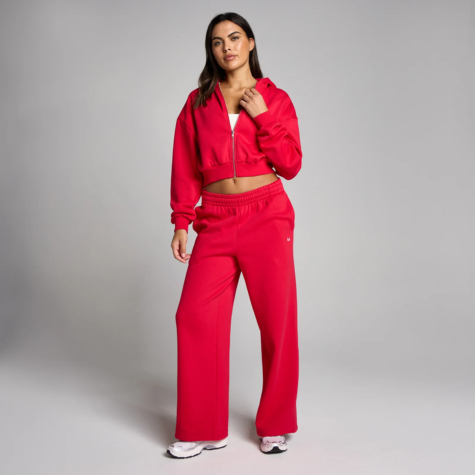MP Women's Basic Straight Leg Joggers - Chilli - M Image 3