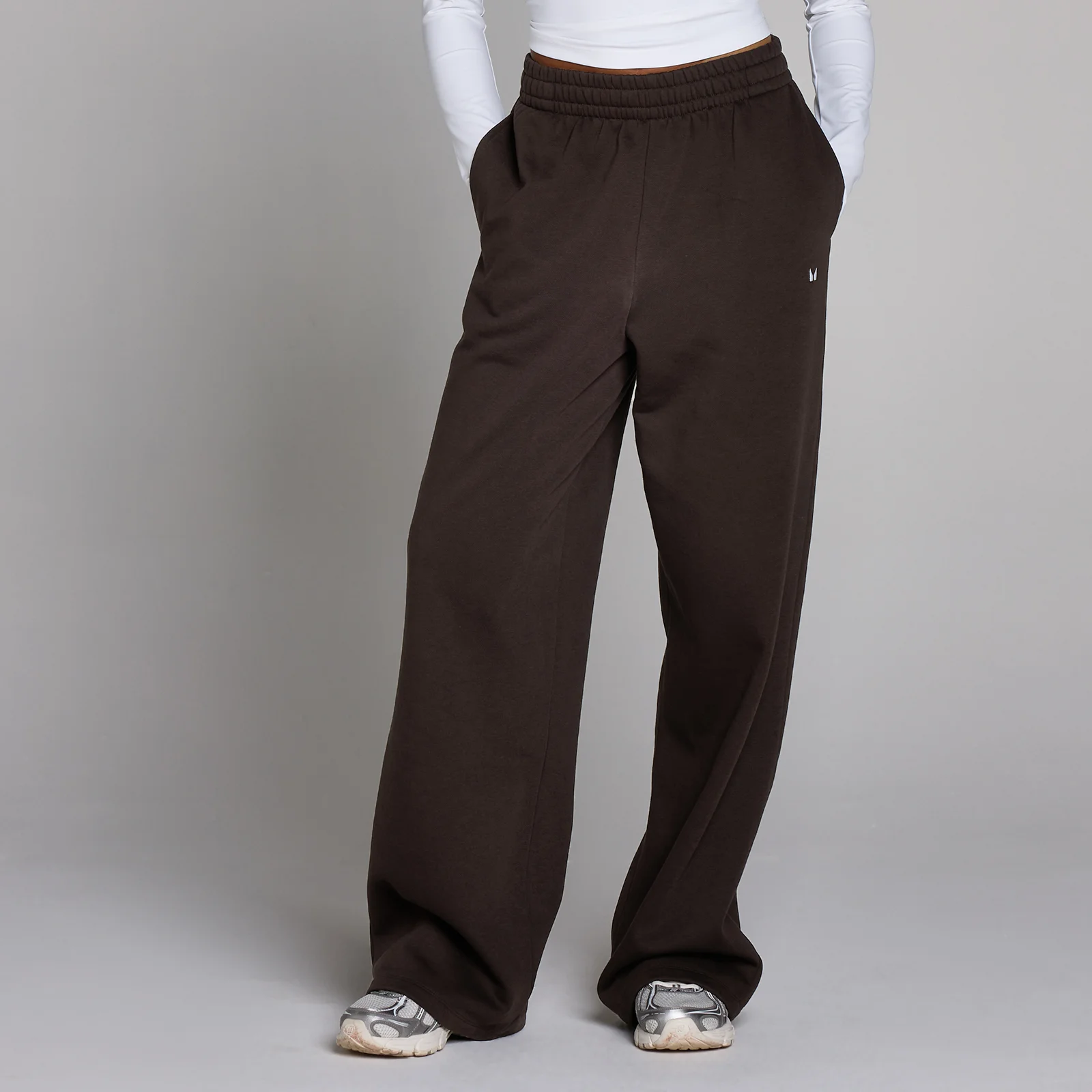 MP Women's Basic Straight Leg Joggers - Cocoa - XS Image 1