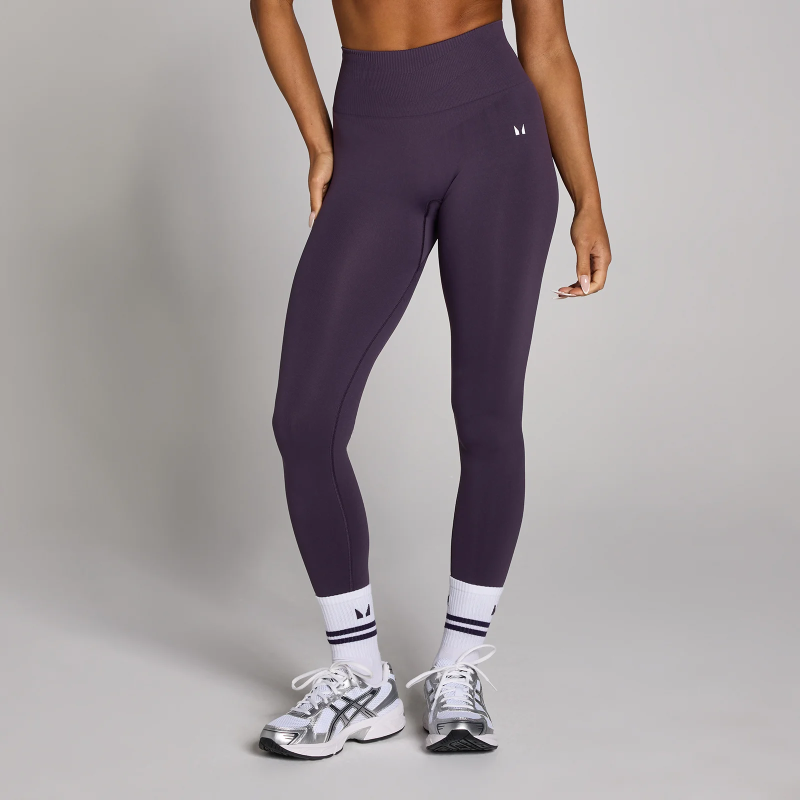 MP Women's Tempo Seamless Leggings - Midnight Plum - L Image 1