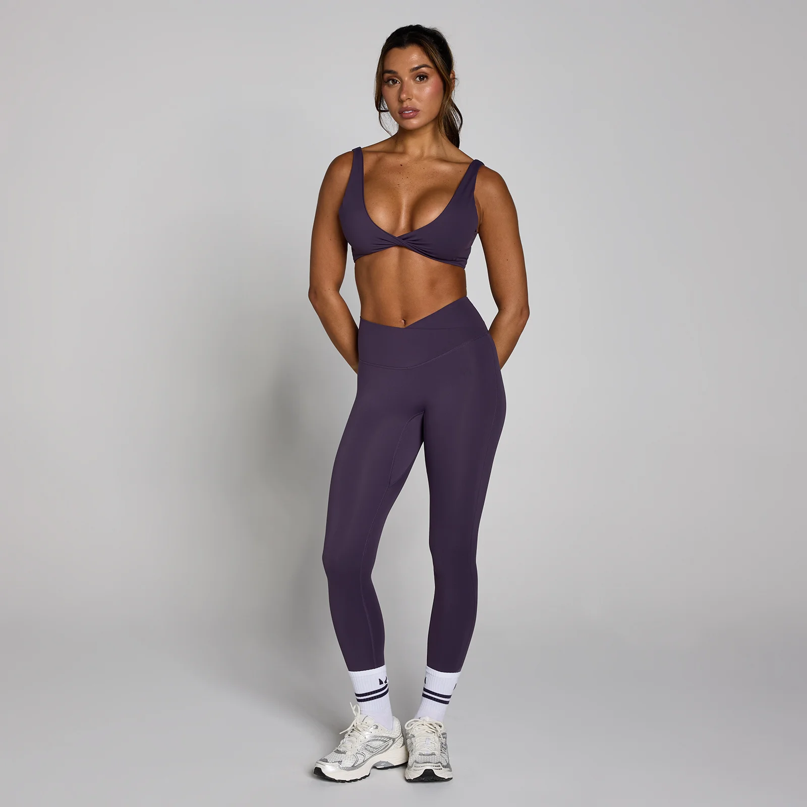 MP Women's Tempo Seamless Leggings - Midnight Plum - L Image 3
